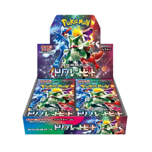 バンダイ ポケモンカードゲーム スカーレット&バイオレット 強化拡張パック トリプレットビート BOX