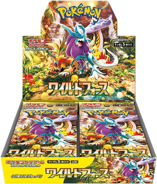 ポケモンカードゲーム スカーレット&バイオレット 拡張 ワイルドフォース BOX/4521329394831
