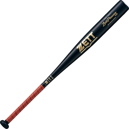 一般硬式金属バット ゼットパワー BAT10383 ブラック_ZETT