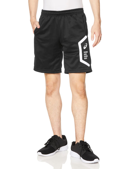 ドライトレーニングハーフパンツ パフォーマンスブラック_asics