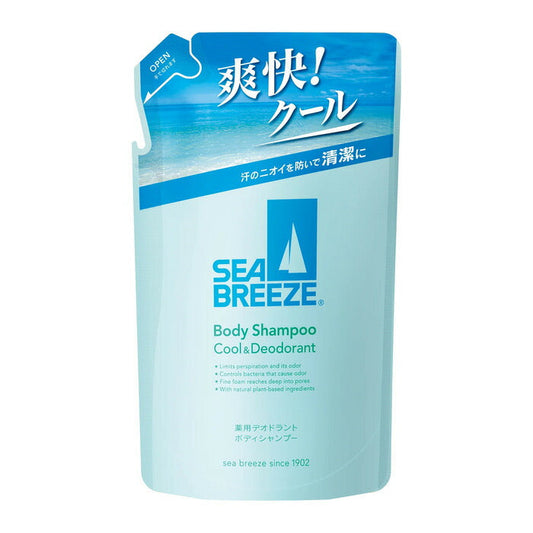 ファイントゥデイ SEA BREEZE (シーブリーズ) ボディシャンプー クール＆デオドラント f つめかえ用 330ml (医薬部外品) 4550516491701