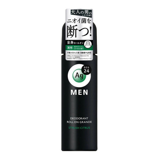 ファイントゥデイ エージーデオ24メン メンズデオドラントロールオン グランデ (スタイリッシュシトラス) 120mL (医薬部外品) 4550516493903