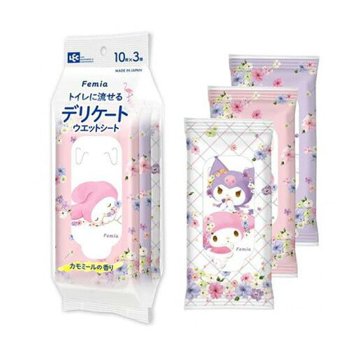 レック フェミア フェムウエット カモミール(10枚×3個) 4573177599715