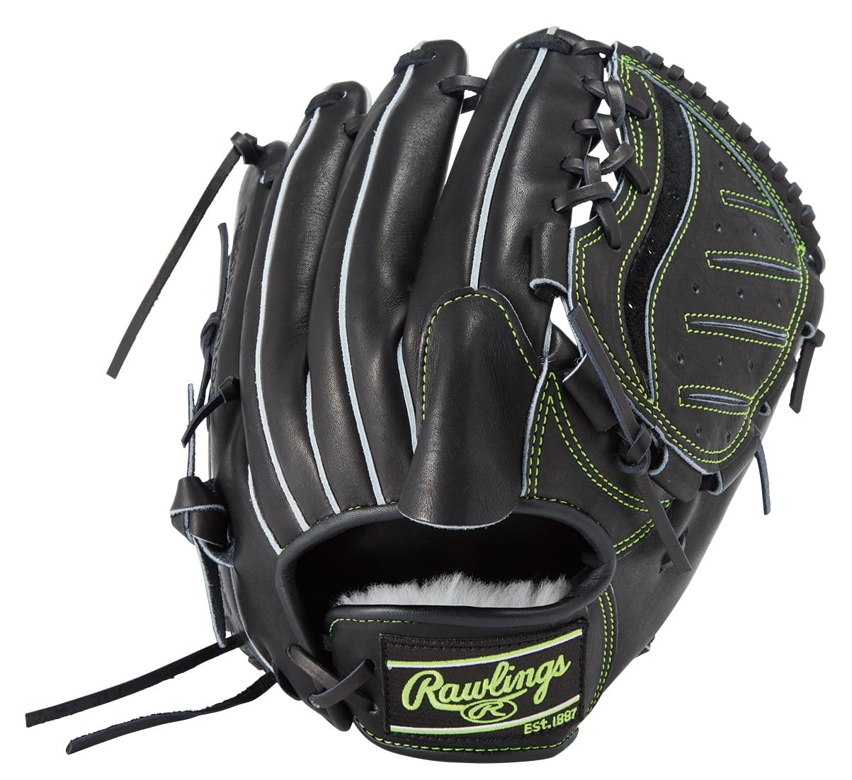 硬式投手用 グローブ GH5HRA140 ブラック 右投用_Rawlings