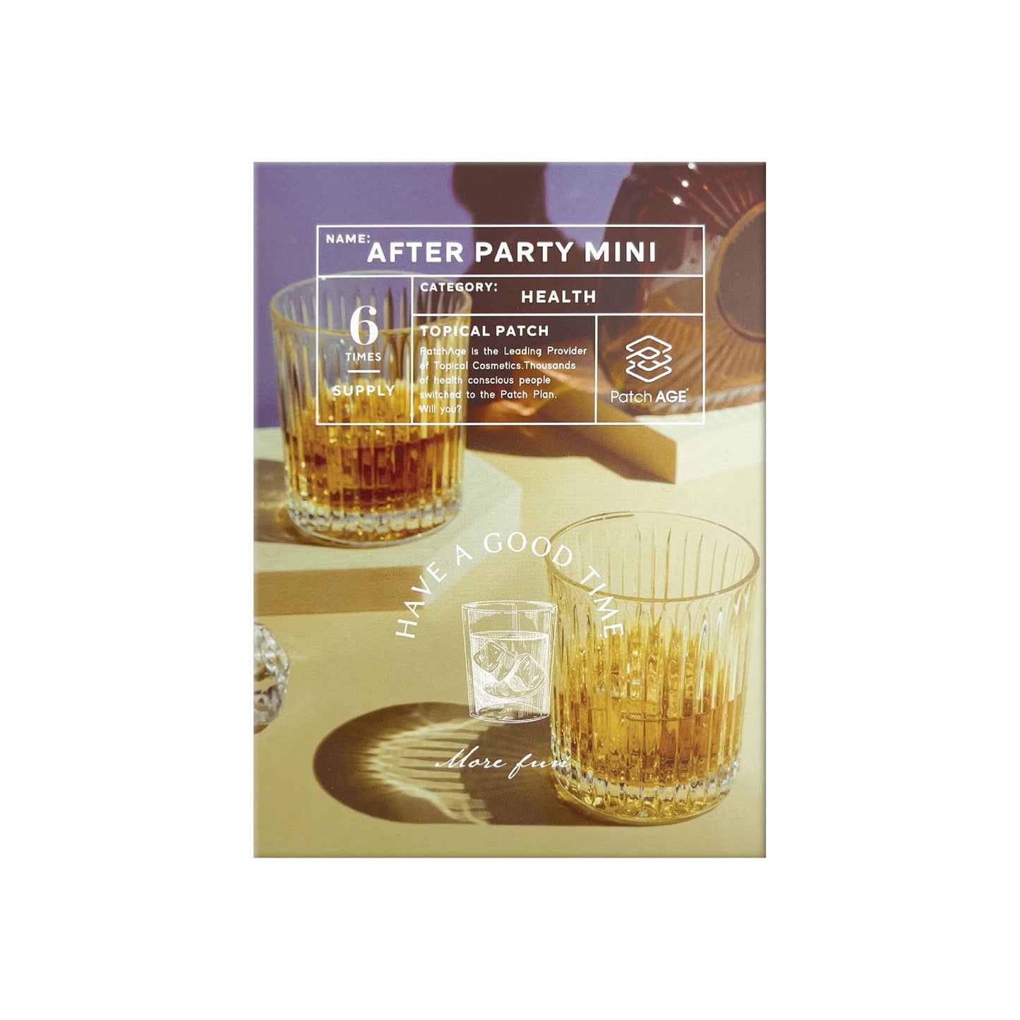 PatchAge アフターパーティーミニ6枚入り