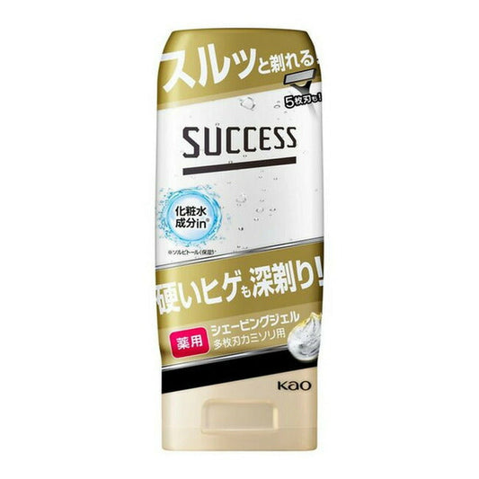 花王 サクセス 薬用シェービングジェル 多枚刃カミソリ用 180g 4901301267764