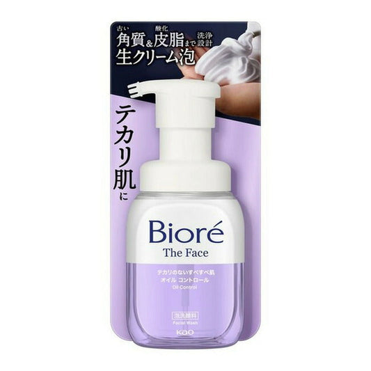 花王 ビオレ ザフェイス 泡洗顔料 オイルコントロール 本体 200ml 4901301408402