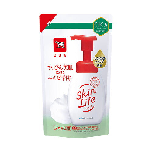 牛乳石鹸共進社 スキンライフ 薬用泡のふんわり洗顔 詰替用 140mL 4901525010269