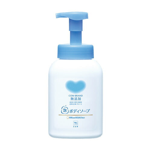 牛乳石鹸共進社 カウブランド 無添加泡のボディソープ ポンプ付 500ml 4901525011471