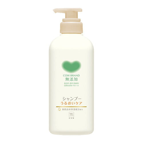 牛乳石鹸共進社 カウブランド 無添加シャンプー うるおいケア ポンプ付(470ml) 4901525011976