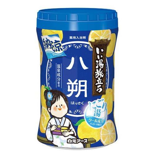 白元アース いい湯旅立ちボトル 納涼にごり湯紀行 八朔の香り 500g 4901559225264
