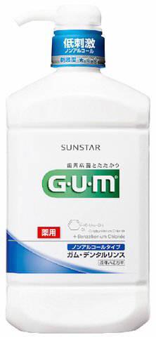 サンスター ガム GUM デンタルリンス ノンアルコールタイプ 960ml/4901616009653