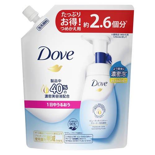 ダヴ ビューティモイスチャー クリーミー泡洗顔料 つめかえ用 320ml 4902111775104