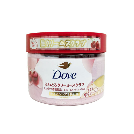 Dove(ダヴ) スクラブ チェリー＆アプリコットミルク 角質ケア 298g 4902111777498