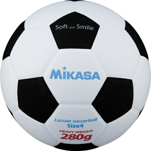 【訳アリ】MIKASA ミカサ SF428-WBK スマイルサッカーボール 4号球 ホワイト×ブラック 4907225025572