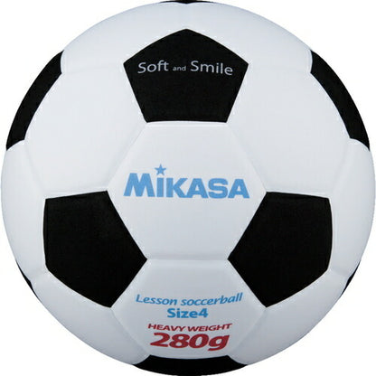 【訳アリ】MIKASA ミカサ SF428-WBK スマイルサッカーボール 4号球 ホワイト×ブラック 4907225025572