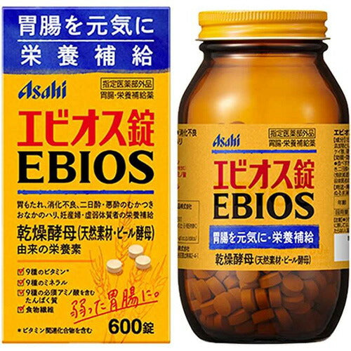アサヒグループ食品 エビオス錠(600錠入) 4946842100033