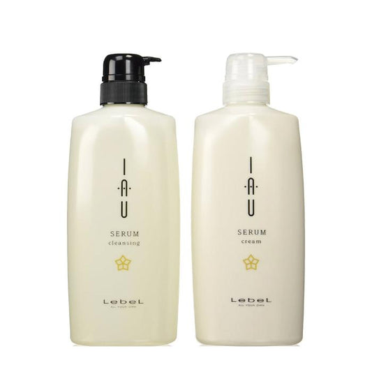 [ルベル] [セット] イオセラム クレンジング シャンプー 600mL + クリーム トリートメント 600mL