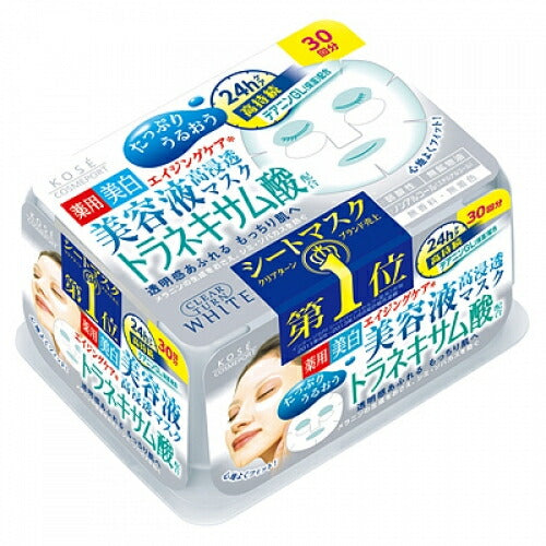 コーセー クリアターン エッセンスマスク（トラネキサム酸）30枚入り/4971710382037