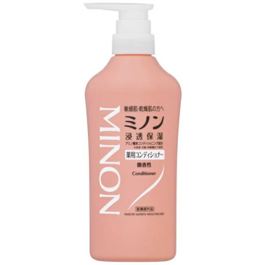 第一三共ヘルスケア ミノン 薬用コンディショナー 本体 450ml 4987107631060