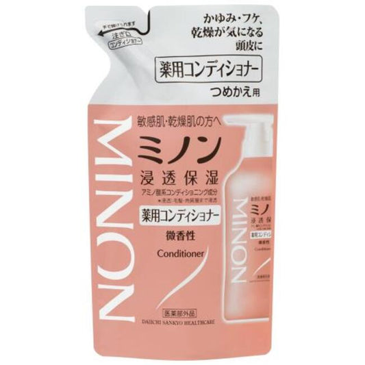 第一三共ヘルスケア ミノン 薬用コンディショナー つめかえ用 380ml 4987107631077