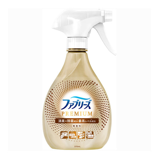 「ポイント10倍」 P&G ファブリーズ プレミアム W除菌+消臭 無香料 本体 370ml 4987176207852