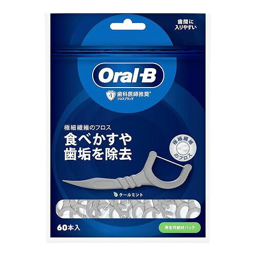 P&G オーラルB フロスピック ディープクリーン クールミント(60本入) 4987176262301
