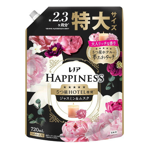 P&G レノアハピネス夢ふわタッチジャスミン&ムスクの香り詰替用特大サイズ 720ml 4987176319982