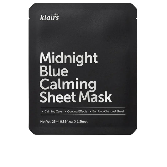 Klairs ミッドナイトブルーカーミングシートマスク