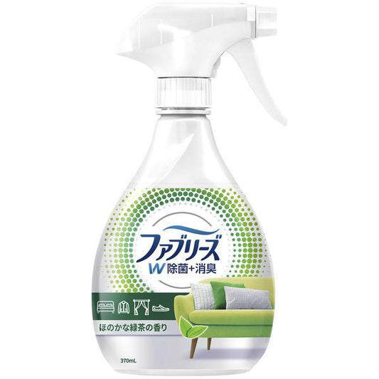 ファブリーズ　W除菌＋消臭　ほのかな緑茶の香り　本体　370ml　P&G　(4902430363938)