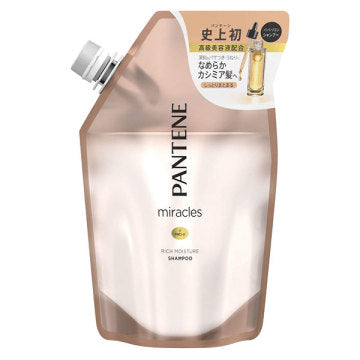 パンテーン　ミラクルズ　リッチモイスチャー　シャンプー　つめかえ用　440g　P&G　(4902430827607)