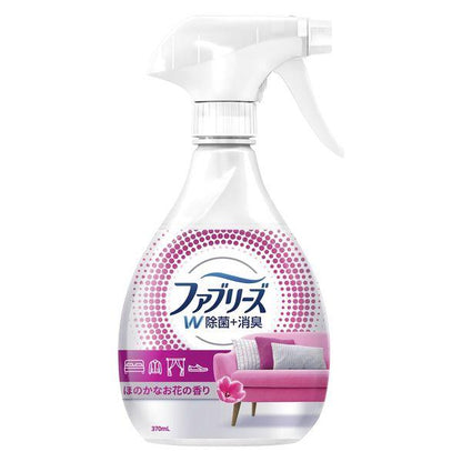 ファブリーズ　W除菌＋消臭　ほのかなお花の香り　本体　370ml　P&G　(4987176140548)
