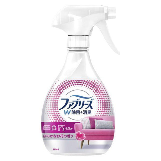 ファブリーズ　W除菌＋消臭　ほのかなお花の香り　本体　370ml　P&G　(4987176140548)