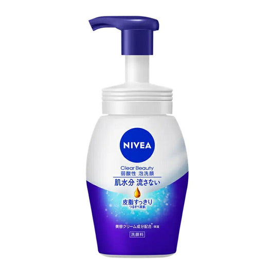 ニベア クリアビューティー弱酸性泡洗顔 皮脂すっきり 本体 150ml 4901301411587