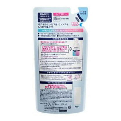 ビオレ　泡クリームメイク落とし　つめかえ用　355ml　花王　4901301390882