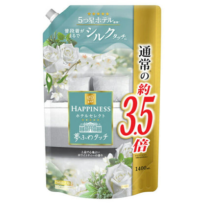 レノアハピネス 夢ふわタッチ 4987176111210 上品で心地よいホワイトティーの香り 詰替用超 特大サイズ