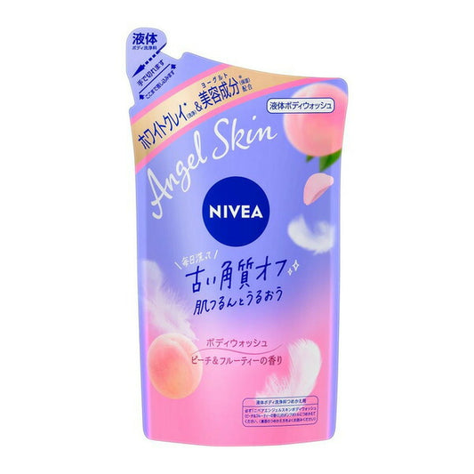 花王 ニベア エンジェルスキン ボディウォッシュ ピーチ＆フルーティーの香り つめかえ用 360ml 4901301361684