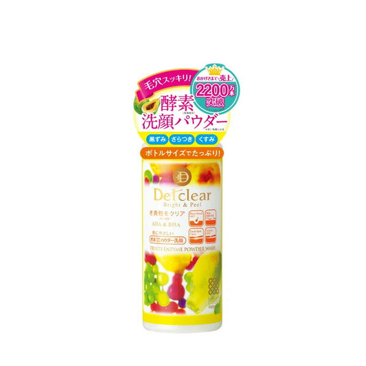明色化粧品 DETクリア ブライト＆ピール フルーツ酵素パウダーウォッシュ75g 4902468226120