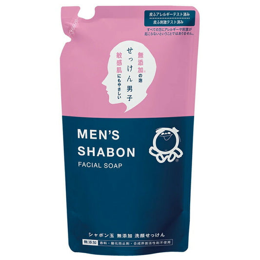 シャボン玉石けん株式会社 メンズ シャボンフェイシャルソープ つめかえ用 250ml 4901797033195