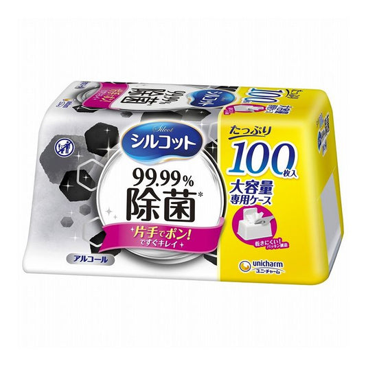ユニ・チャーム シルコット99.99%除菌ウェットティッシュ本体大容量100枚入り 4903111415779