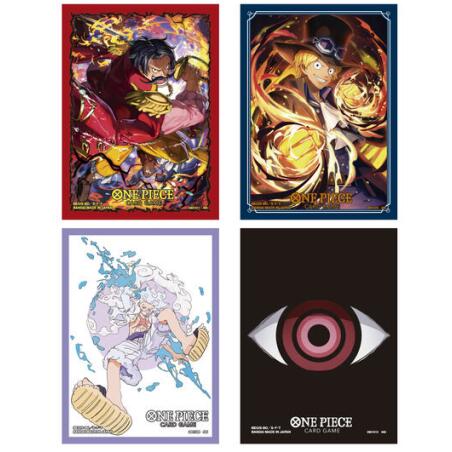 【メール便】【バンダイ】ONE PIECEカードゲーム オフィシャルカードスリーブ12≪全4種≫ 1アソート入数：4種セット 4582769865428