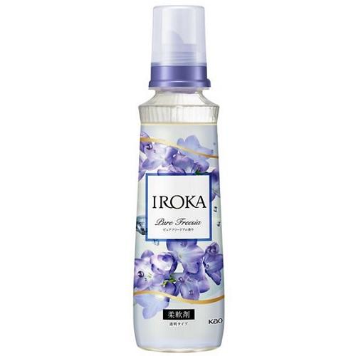 花王 IROKA ピュアフリージア 本体 540ml 4901301437389 柔軟剤