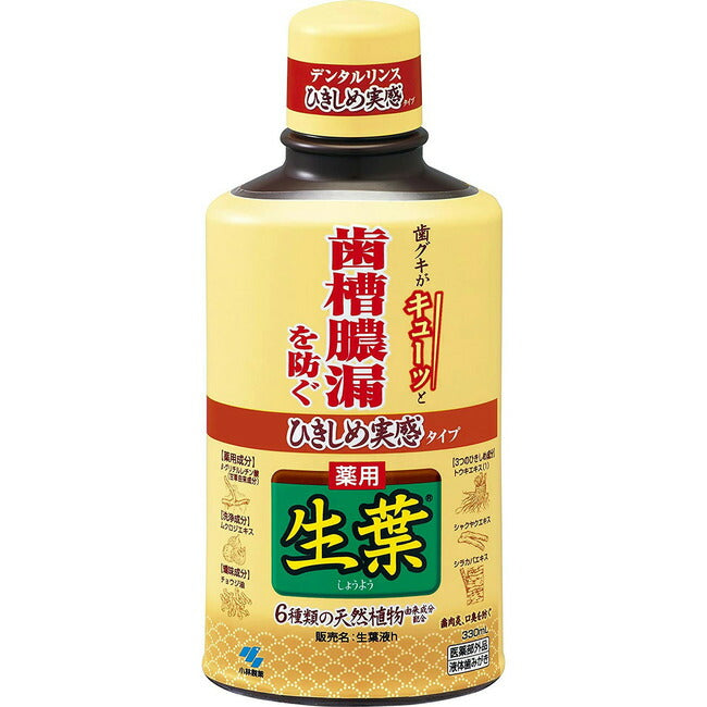 小林製薬  ひきしめ生葉液 330ml 4987072030080 医薬部外品 本体ボトル