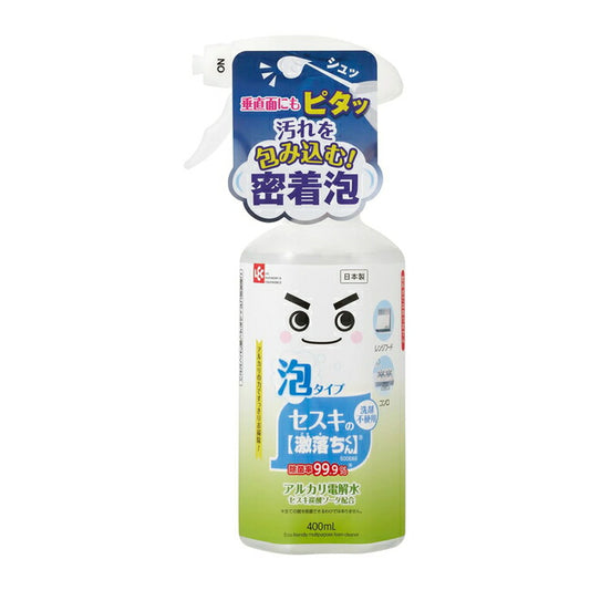 レック 激落ちくん セスキ密着泡スプレー本体 400ml 4903320047778 -tsu  掃除用品