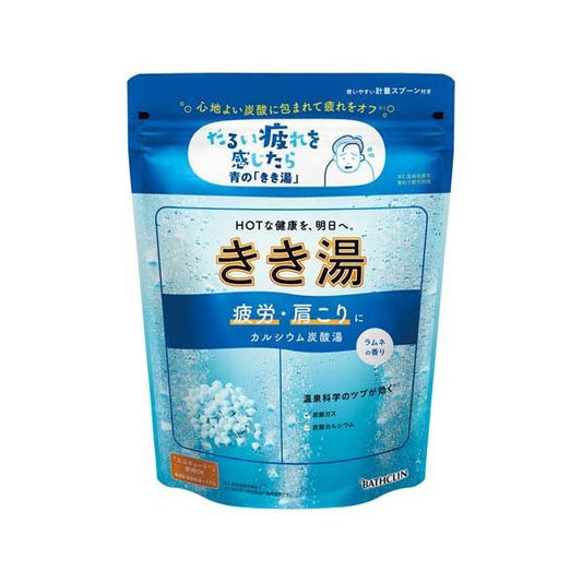 バスクリン きき湯 カルシウム炭酸湯 ラムネの香り 360g 4548514158368 -su 入浴剤