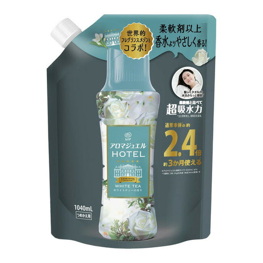 P&G レノア アロマジュエル ホワイトティーの香り つめかえ用 特大サイズ 1040ml 4987176228741 -na 洗濯 洗剤 香り付け専用ビーズ