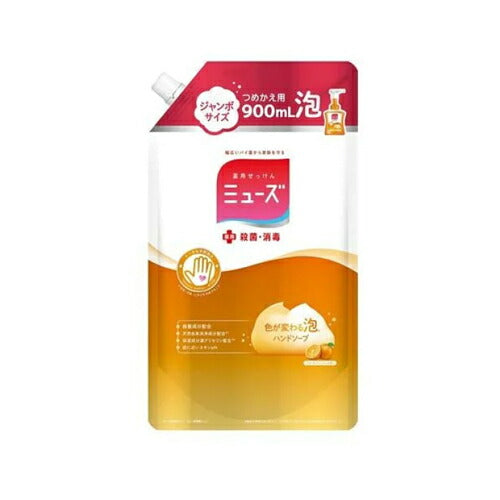 レキットベンキーザー・ジャパン 泡ミューズ フルーティーフレッシュ ジャンボ 詰替 900ml 4906156800951 -ka