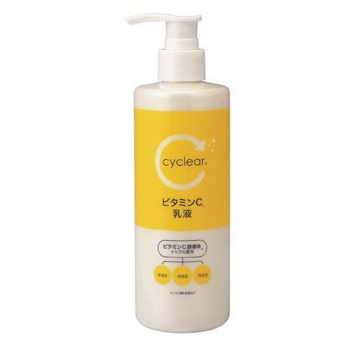 熊野油脂 cyclear サイクリア ビタミンC 乳液(300ml) 4513574040595 -ko