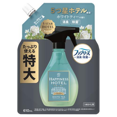 P&G レノアハピネスミストホワイトティーの香りつめかえ特大サイズ 610ml 4987176328366 -ne