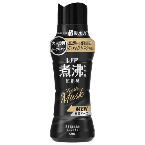 P&G レノア煮沸レベル消臭抗菌ビーズMEN清潔感あふれるムスクの香り本体 420ml 4987176301291 -na